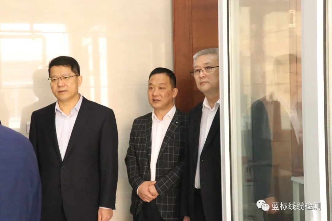 濱州市副市長李逢章一行蒞臨藍(lán)標(biāo)檢測調(diào)研指導(dǎo)